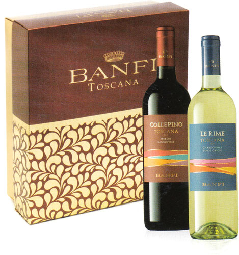 ASTUCCIO 2 BOTTIGLIE A/VC22 BANFI