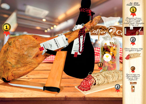 CASTELVEDERE COMBO SERRANO 6 KG.