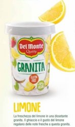 GRANITA LIMONE G.180 DEL MONTE
