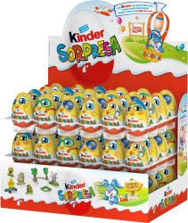 KINDER SORPRESA PASQUA 72PZ