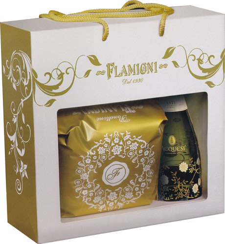 PANETTONE GLAS. KG1+ASTI DOCG CL75