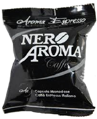 CAPSULE CAFFE'ESPRESSO 50PZ NEROARO