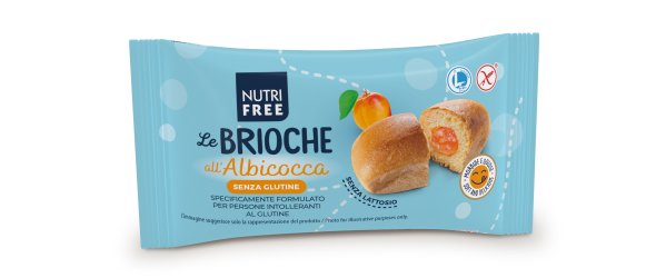 BRIOCHE ALBICOCCA S/G G.50X8PZ NUTR