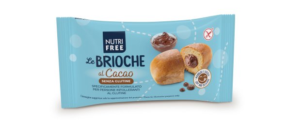 BRIOCHE CACAO S/G G.50X8PZ NUTRIFRE