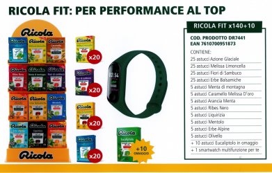 EXPO SMARTWATCH FIT 140+10PZ.RICOLA