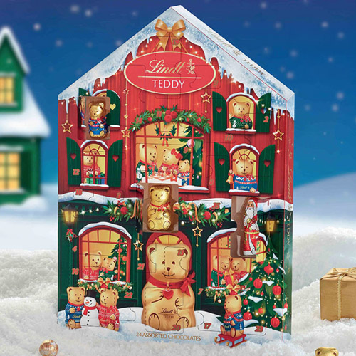 LINDT 15, 00 ORSETTO CALENDARIO G146