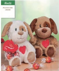 LINDT 15, 00 PELUCHE CANE LINDOR G75