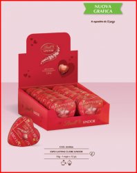 LINDT 7, 50 CUORE LATTINA G55 LINDOR