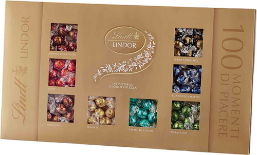 LINDT 99, 00 BOULE ASS.ORO KG1, 25