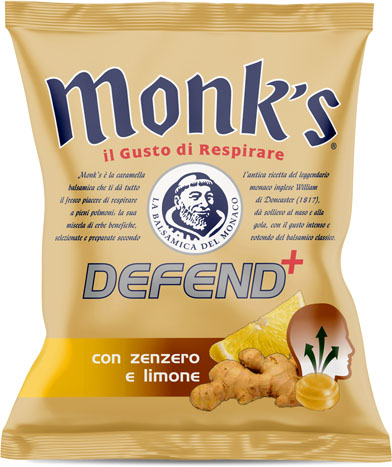 MONK'S DEFEND+ ZENZERO LIMONE AKELL
