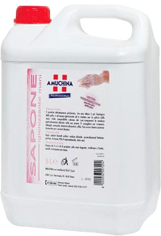 SAPONE IGIENIZZANTE MANI L.5 AMUCHI