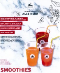 SMOOTHIE FRAGOLA/MIRTILLO ALCE NERO
