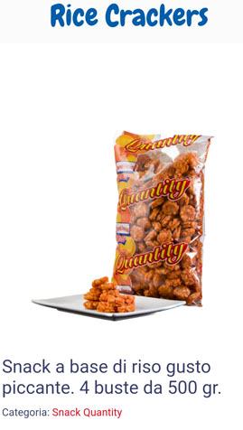 RICE CRACKER G.500X4PZ ARSAL