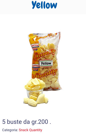 YELLOW SNACK GR200 PZ5 ARSAL