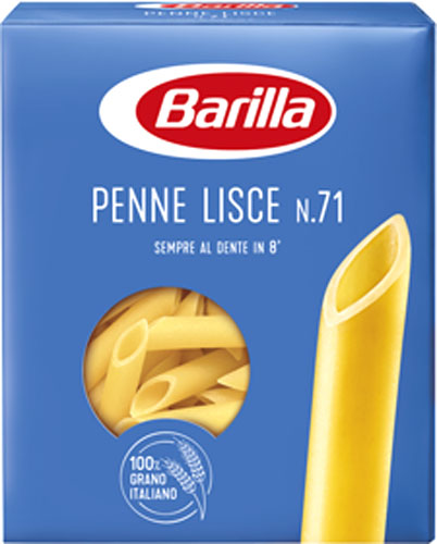 PENNE LISCE N. 71 G.500 BARILLA