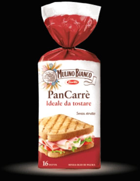 PAN CARRE 16 FETTE 285GR BARILLA