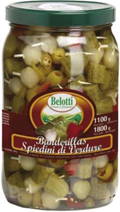 SPIEDINI DI VERDURE G.1800 BELOTTI