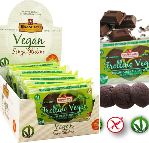 BISCOTTO CIOCC.VEGANO G.40X10PZ BRA