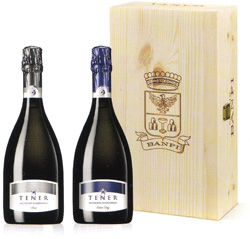 CASSETTA 2 BOTTIGLIE A/SL20224 1 TENER BRUT - 1 TENER EXTRA DRY