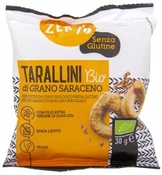 TARALLINI GRANO SARACENO G30X12PZ S/GLUTINE LIEVITI VEGANO