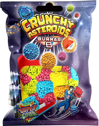 CRUNCHY ASTEROIDS SUPER SOUR G90