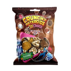 CRUNCHY ASTEROIDS CHOCO 100 BURMAR