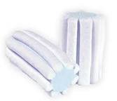 COTONE STRIATO BIANCO/AZZURRO BULGA