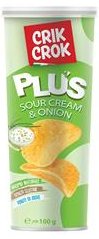 CRIK CROK SOUR CREAM&ONION G100TUBO
