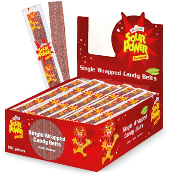 STRISCE FRIZZANTI COLA 150PZ CANDY