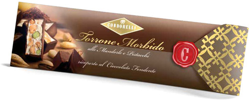 STECCA TORRONE G150 FONDENTE COND.