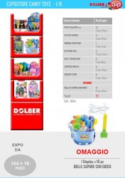 EXPO CANDY TOYS 98PZ+12PZ OMAGGIO