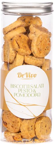 BISCOTTI SALATI PESTO&POMODORO G200