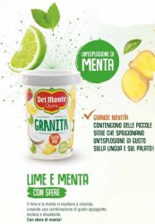 GRANITA LIMONE MENTA G.180 DEL MONT