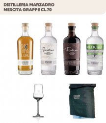 DIST.MARZADRO MESCITA GRAPPE(N.4) 4 X 70 CL