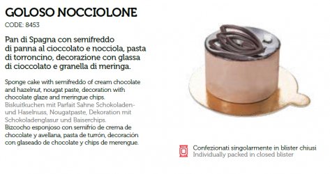 GOLOSO DESSERT NOCCIOLONE EFFEPI