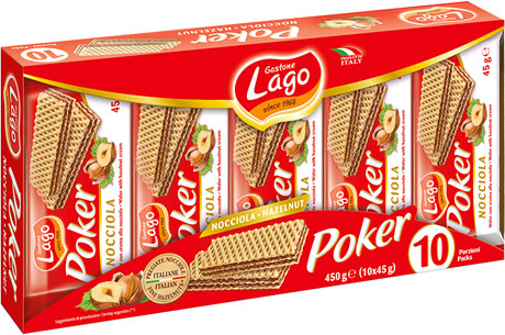 POKER NOCCIOLA G.45X10PZ.ELLEDI