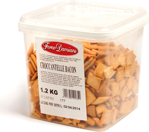 CROCCANT.BACON SECCHIO KG.1, 1 F/DAM