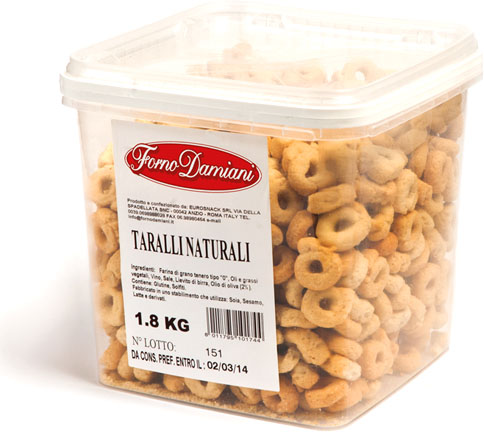 TARALLI OLIO SECCHIO KG.1, 6 F/DAMIA
