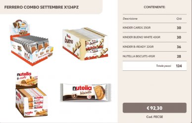 FERRERO COMBO SETTEMBRE X124PZ