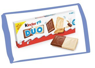 KINDER DUO MILK&WHITE G150