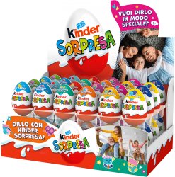 KINDER SORPRESA MESSAGGI X48PZ