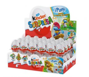 KINDER SORPRESA PUFFI 48PZ FERRERO
