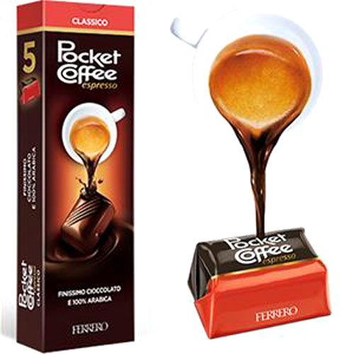 FERRERO POCKET COFFEE T/5 G.62