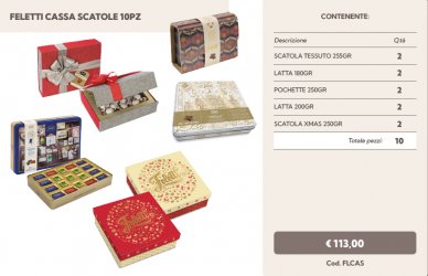 FELETTI CASSA SCATOLE 10PZ