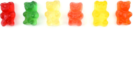 ORSETTI COLORATI GELCO SFUSI