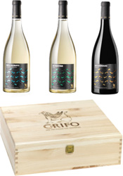 CONFEZIONE LEGNO 3BOT.LE CONTRADE * 1BELLAGRIFFI-1LE MATINE-1LE CARRAR