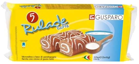 RULADE LATTE VENDING 5X45G GUSPARO