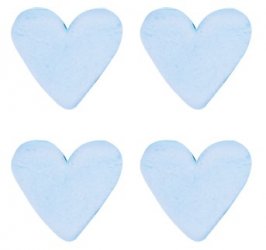CHAMALLOW HEART BLUE HARIBO