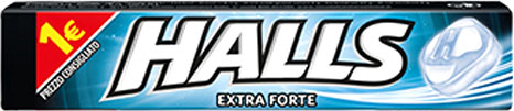 HALLS STICK EXTRA FORTE NERA