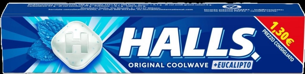 HALLS STICK ORIGINAL BLUE